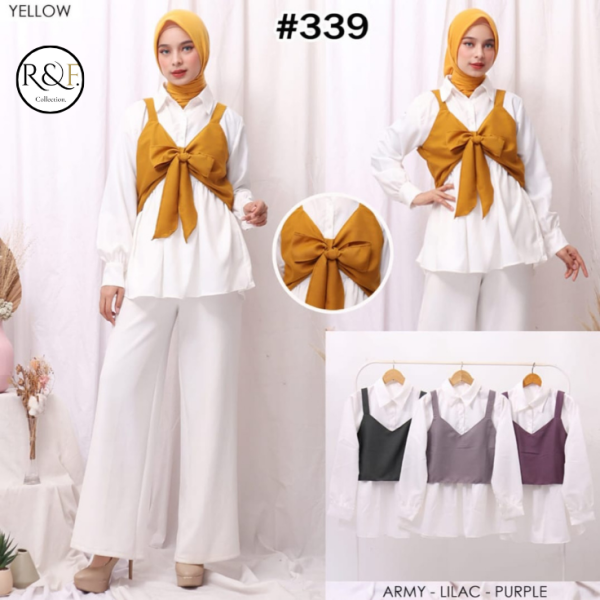 Set Blouse Vest